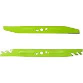 EGO POWER+ 21" Mulching Blades for Electric Lawn Mowers LM2133/LM2130/LM2135SP/LM2130SP/LM2156SP/LM2150SP, 2-Pack - AB2101D