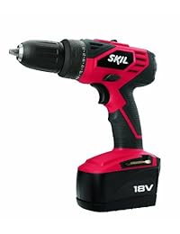 Skil 2888 03 18-volt Cordless Drill Driver Kit de 2 velocidades con portabrocas sin llave, 2 baterías y cargador de 1 hora