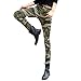 NASKY Women's Camo Army Slim Stretch Jeans Tight Pants Leggings Cargo Pencil Pants (Size 10 /Waist 30)