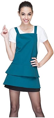 geranjie Fashion kitchen cooking apron for woman waiter Florist tea shop Manicure cute aprons customized uniform female