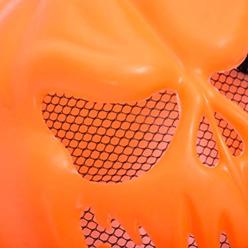 FitfulVan Clearance! Scary Squash Incisors Pumpkin Halloween Party Mask Costume Prop Fancy Dress (Orange) - Thumbnail 4