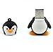 Aretop Flash Drive Cute 32GB USB 2.0 Cartoon Miniature Penguin Shape Memory Stick 32GB Swivel Thumb Drives Gift for Kids Children Teacher Collegue Employees