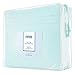 Nestl Split King Sheet Set - 1800 Ultra-Soft Microfiber Bed Sheets - Double Brushed - Deep Pockets - Easy Fit - 5 Piece Set - Bed Sheets & Pillowcases (Split King Size, Light Blue)