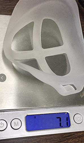 ROUNYY Lot de 5 Supports De Protection pour Rouge à Lèvres, Intérieur Etrier de Protection, AméLiorez l\'espace Respiratoire Aide à Favoriser Une Respiration Douce (Blanc)