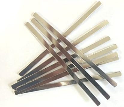 1/4" x 6" aluminum bracelet blanks 14g (Pack of 20)