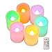 Kohree Set of 6 Flameless LED Color Changing Candles