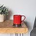 Shotgun Shell Big Shot Rosy Red 6 x 5 Glossy Ceramic Stoneware Mug With Handle