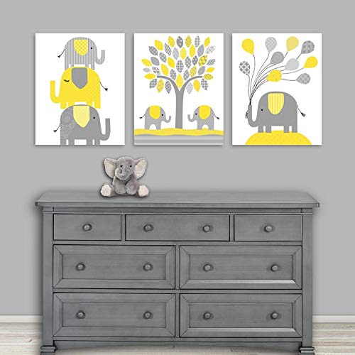 elephant nursery prints
