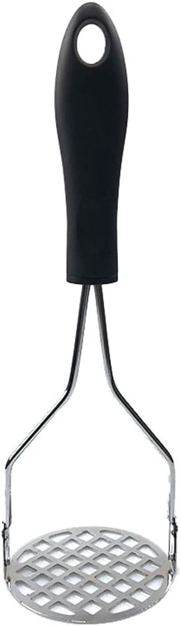 YHCWJZP Potato Masher, Metal Manual Kitchen Vegetable Potato Masher Ricer Fruit Banana Egg Crusher Tool Kitchen Tools Kitchen Supplies