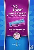 Poise Impressa Incontinence Bladder Supports, Size 1