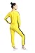 ZooBoo Adults & Kids One Piece Jumpsuit Costume Yellow Kungfu Uniforms