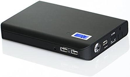 Portable Laptop Power Bank, Portable Rechargeable Battery with 110V AC Outlet, 85W 24000mAh External Battery Pack with 5V 3A USB 110V 120V AC for All Laptops, Notebooks, Tablets, Smartphones, Cameras