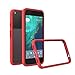 RhinoShield Bumper Case for Pixel XL [CrashGuard] | Shock Absorbent Slim Design Protective Cover [3.5 M / 11ft Drop Protection] - Red