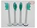 16 iHealthia SoniCare Brush Heads Replacement for Philips Sonicare Toothbrush Heads ProResults HX6013, Fit Sonicare DiamondClean Flexcare HealthyWhite Plaque Control Gum Health