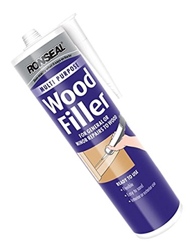 Ronseal MPWFD310 310ml Multi-Purpose Wood Filler Cartridge - Dark