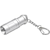 Nitefox e1 The World's Smallest Flashlight Micro Tiny Mini Keychain Light Long-Lasting Safety Light for Everyday Carry Emergencies Outdoor Dog Walking Hiking Camping Nice Gift for Parents and Kids.