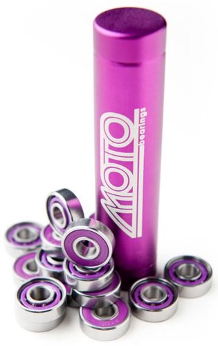 Moto Bearings Moto Deluxe Bearings - Moto Derby Skate Bearings - 8mm