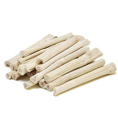 SunGrow Sweet Bamboo Chew Sticks for Rabbits, 100g (3.5 oz) Bunny Molar