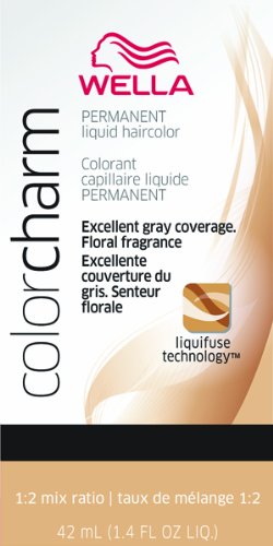 Wella Color Charm Liquid Permanent Hair Color - #3Nw - Dark Natural Warm Brown 1.42 oz. (Pack of 6)