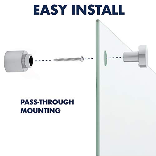 Quartet Glass Whiteboard, Non-Magnetic Dry Erase White Board, 8' x 4', Infinity, Frosted Surface (G9648F)