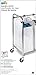 Honey-Can-Do SRT-01235 Heavy-Duty Triple Laundry Sorter, Chrome/White 70 lbs