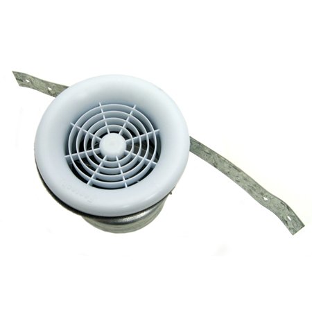Fantech DGD 4 Designer Exhaust Grille with collar/damper 4