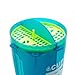 Hydra Cup - Dual Threat Blue Shaker Bottle, 28 Ounce Blue Shaker Cup (1 bottle, Shark Blue w/ Black Lid)