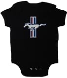 Ford Mustang Black infant romper 0-3