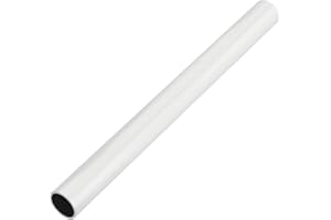 MECCANIXITY 6063 Aluminum Tubing Round Tube 1.26"(32mm) OD x 1.18"(30mm) ID 13"(330.2mm) Length Metal Straight Pipe for Industrial, DIY Craft, Furniture, Decoration, Silver