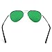 Enimay Mens The Hangover Bradley Cooper Colored Aviator Poker Sunglasses Green