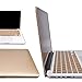 BeneU® Macbook Air Case 13 Inch A1369/A1466 3 in 1 Multi Colors Ultra Slim Plastic Hard Cover, Keyboard Cover, Screen Protector for Macbook Air Pro Retina(Macbook 13'' Air, Champagne Gold)