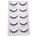 Big sale!Laimeng,5 Pair/Lot Crisscross False Eyelashes Voluminous eye lashes