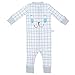 papallou baby boy girl sleepy face print pajama, 24 Months