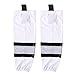 COLDINDOOR Adult Youth Dry Fit Ice Hockey Socks Junior to Senior