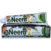 Essential Palace Neem Toothpaste 5 in 1 Formula - 100% Fluoride Free &amp; Vegetable Base Gluten, Prevent Cavity - Refreshing with Neem Extract, Black Seed, Baking Soda, Mint Oil, and Clove - 6 Pack