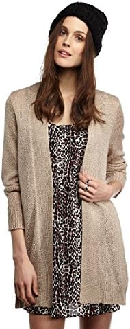 COTTON ON Women's Knitted Liana Coatigan Sweater - Cookies and Cream (Small)