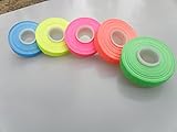 5 Roll Pack UV Neon Gaffers Tape 1/2
