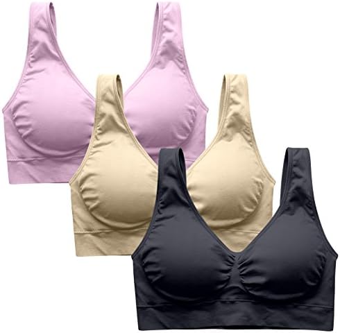 CALNARTIA Sports Bras for Women Sports Bra Padded High Impact Seamless Bras for Yoga Workout Gym Fitness