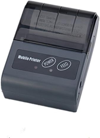 Rongta 58mm Mini Wireless Rechargeable Battery Portable Printer Receipt Printer Support APP for Android Phone,Android Tablet PC,PC(Gray)