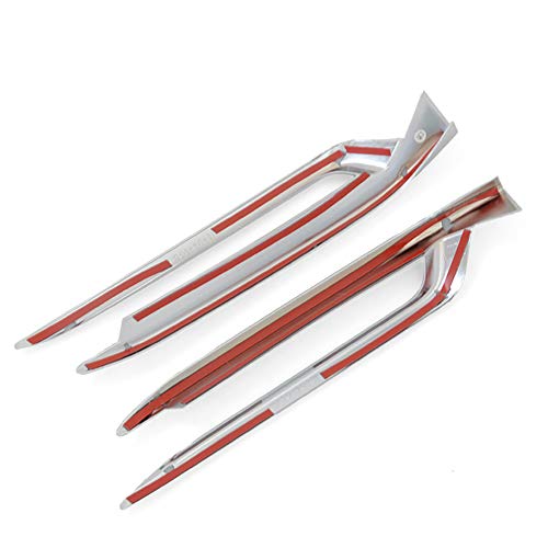 Kadore Car ABS Chrome Front Fog Light Lamp Cover Trim for Honda Accord 2018 2019 10th Gen 2-pc - Thumbnail 5