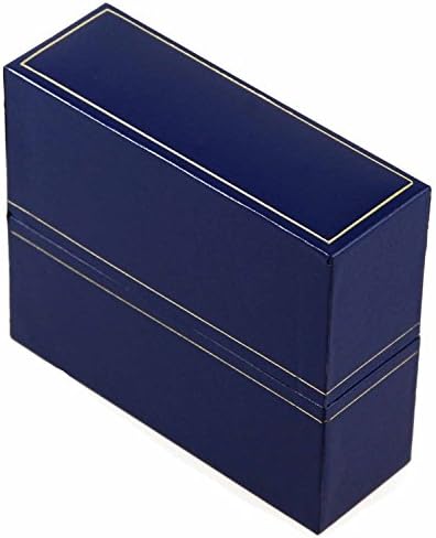 Royal Blue Blue Leatherette Bangle Box