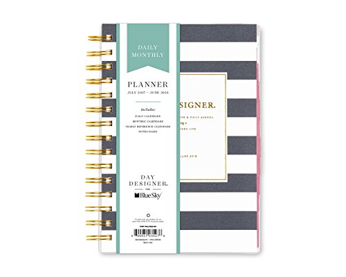 Day designer for blue sky 2017-2018 academic year daily & mon…