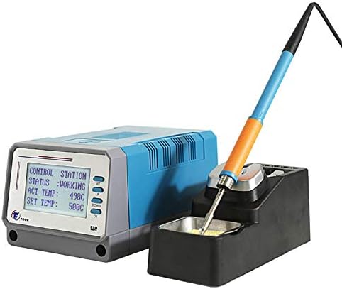 安心と信頼 携帯電話pcb板溶接修理用具のためのはんだごての先端が付いている75w理性的なデジタル無鉛はんだ付けする場所