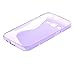 Galaxy Core Prime Case,COOLKE [Purple] Stylish Lines Design Silicone Case Soft Protecting Cover for Samsung Galaxy Core Prime SM-G3606