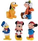 Disney Parks Exclusive Mickey and Friends 5 Pc. Bath Tub Pool Squeeze Toys Set