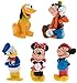 Disney Parks Exclusive Mickey and Friends 5 Pc. Bath Tub Pool Squeeze Toys Set