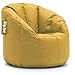 Big Joe Milano Bean Bag Chair Multiple Colors, Provides Ultimate Comfort, Great for Any Room (Marigold)