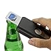 Creative Stainless Metal Bottle Opener Case Cover for iPhone 6 6s Back Hard Cover with Cap Catcher Black