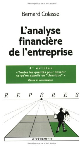 L' analyse financière de l'entreprise