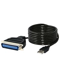 Sabrent   Cable adaptador (USB a Paralelo IEEE 1284 Impresora Adaptador de cable (cb-cn36)
